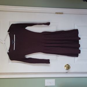 American Eagle Outfitters sweater dress in maroon size XXSmall